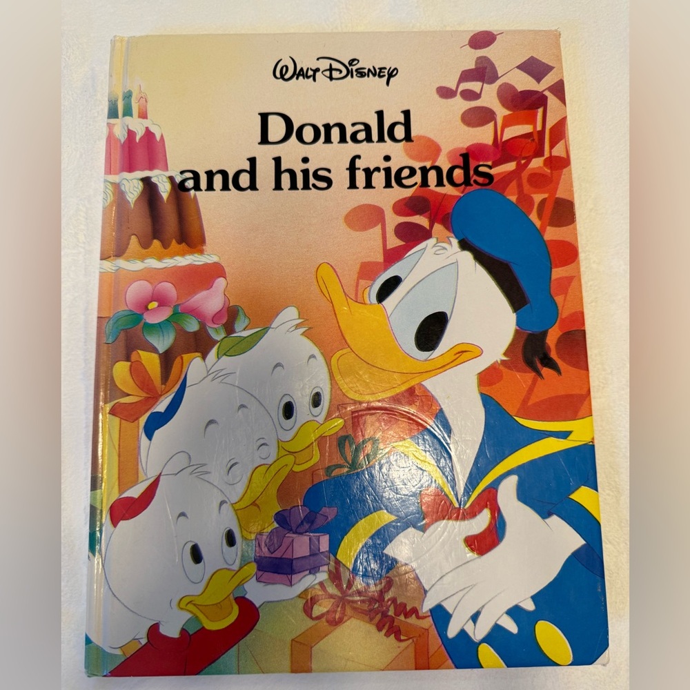 Walt Disney Donald and his friends hardcover book